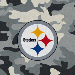 NFL Pittsburgh Steelers Camo Steam Deck Handheld Gaming Computer Skin